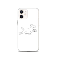 Wocker - Working Cocker Spaniel - iPhone Case - White