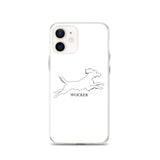 Wocker - Working Cocker Spaniel - iPhone Case - White