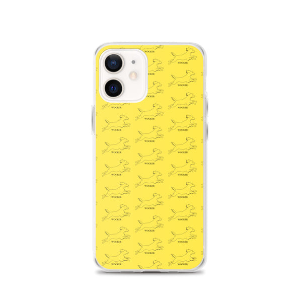 Wocker - Working Cocker Spaniel - iPhone Case - Yellow