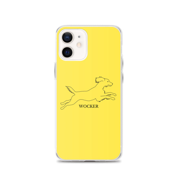 Wocker - Working Cocker Spaniel - iPhone Case - Yellow