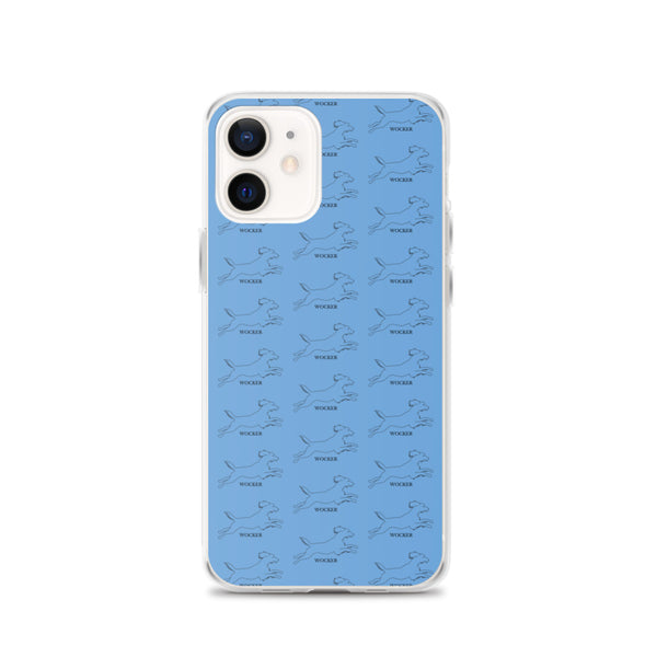 Wocker - Working Cocker Spaniel - iPhone Case - Blue