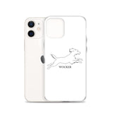 Wocker - Working Cocker Spaniel - iPhone Case - White