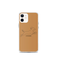 Cocker Spaniel iPhone case - Tan