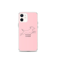 Wocker Cocker - Working Cocker Spaniel - iPhone Case - Pink