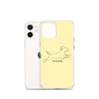 Wocker - Working Cocker Spaniel - iPhone Case - Pale Yellow