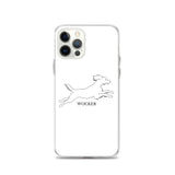 Wocker - Working Cocker Spaniel - iPhone Case - White