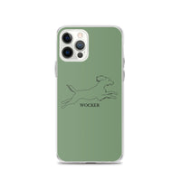Wocker - Working Cocker Spaniel - iPhone Case - Green
