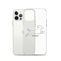 Cocker Spaniel iPhone case - Clear