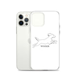 Wocker - Working Cocker Spaniel - iPhone Case - White