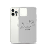 Wocker Cocker - Working Cocker Spaniel - iPhone Case - Grey