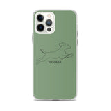 Wocker - Working Cocker Spaniel - iPhone Case - Green