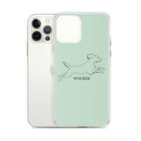 Wocker - Working Cocker Spaniel - iPhone Case - Light Green