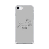 Wocker Cocker - Working Cocker Spaniel - iPhone Case - Grey