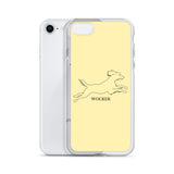 Wocker - Working Cocker Spaniel - iPhone Case - Pale Yellow