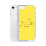 Wocker - Working Cocker Spaniel - iPhone Case - Yellow
