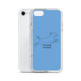 Wocker Cocker - Working Cocker Spaniel - iPhone Case - Blue