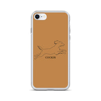Cocker Spaniel iPhone case - Tan