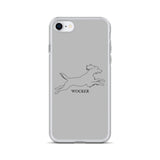 Wocker - Working Cocker Spaniel - iPhone Case - Grey
