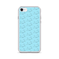 Wocker - Working Cocker Spaniel - iPhone Case - Light Blue