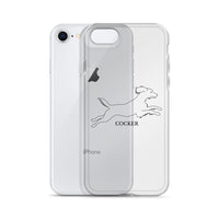 Cocker Spaniel iPhone case - Clear