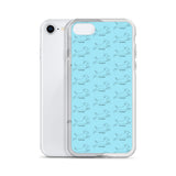 Wocker - Working Cocker Spaniel - iPhone Case - Light Blue