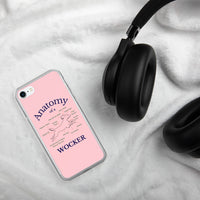 Anatomy of a Wocker - Working Cocker Spaniel - iPhone Case - Pink