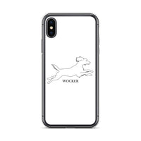 Wocker - Working Cocker Spaniel - iPhone Case - White