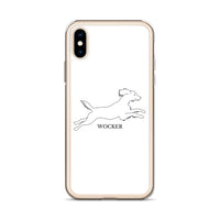 Wocker - Working Cocker Spaniel - iPhone Case - White