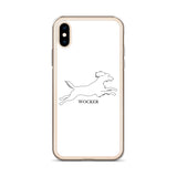 Wocker - Working Cocker Spaniel - iPhone Case - White