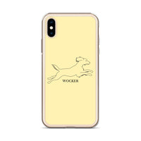 Wocker - Working Cocker Spaniel - iPhone Case - Pale Yellow