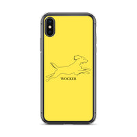Wocker - Working Cocker Spaniel - iPhone Case - Yellow
