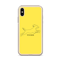 Wocker - Working Cocker Spaniel - iPhone Case - Yellow