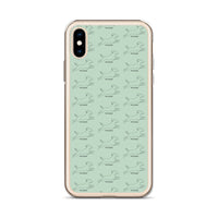 Wocker - Working Cocker Spaniel - iPhone Case - Light Green