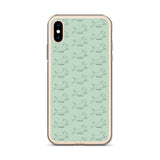 Wocker - Working Cocker Spaniel - iPhone Case - Light Green