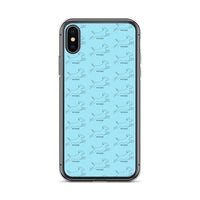 Wocker - Working Cocker Spaniel - iPhone Case - Light Blue