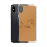 Wocker - Working Cocker Spaniel - iPhone Case - Tan