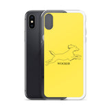 Wocker - Working Cocker Spaniel - iPhone Case - Yellow