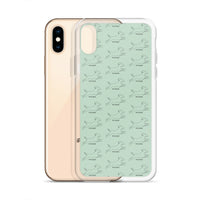 Wocker - Working Cocker Spaniel - iPhone Case - Light Green