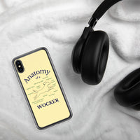 Anatomy of a Wocker - Working Cocker Spaniel - iPhone Case - Soft Yellow