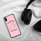Anatomy of a Wocker - Working Cocker Spaniel - iPhone Case - Pink