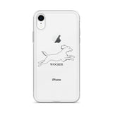 Wocker - Working Cocker Spaniel - iPhone Case - Clear