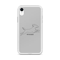 Wocker - Working Cocker Spaniel - iPhone Case - Grey