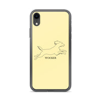 Wocker - Working Cocker Spaniel - iPhone Case - Pale Yellow