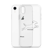Wocker - Working Cocker Spaniel - iPhone Case - Clear