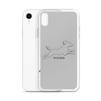 Wocker - Working Cocker Spaniel - iPhone Case - Grey