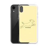 Wocker - Working Cocker Spaniel - iPhone Case - Pale Yellow