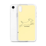 Wocker - Working Cocker Spaniel - iPhone Case - Pale Yellow