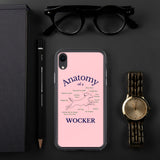 Anatomy of a Wocker - Working Cocker Spaniel - iPhone Case - Pink
