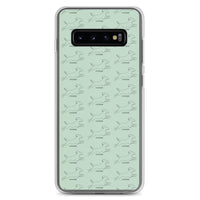 Cocker Spaniel Samsung Phone Case - Light Green