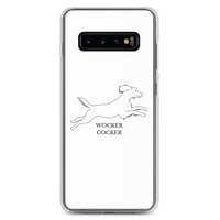 Wocker Cocker - Working Cocker Spaniel - Samsung Phone Case - White